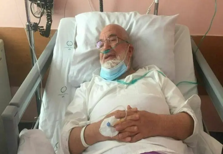 وضعیت جسمانی مهدی کروبی بعد از عمل دو ساعت و نیمه + عکس