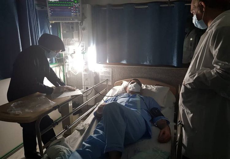 بستری شدن عضو هیات رئیسه مجلس در بیمارستان + عکس