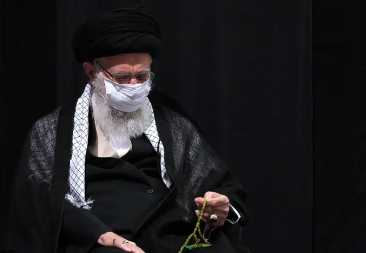 مراسم عزاداری شهادت امام رضا (ع) در حضور رهبر انقلاب برگزار شد