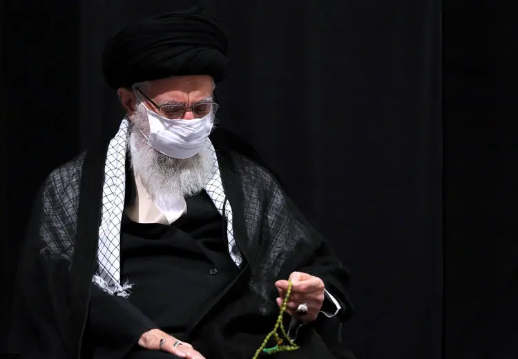 مراسم عزاداری شهادت امام رضا (ع) در حضور رهبر انقلاب برگزار شد