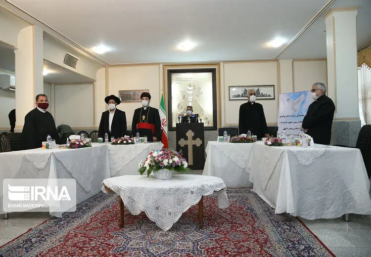 نشست خبری مشترک سران اقلیت های دینی