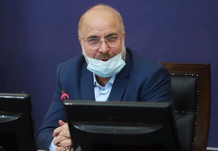 تست کرونای قالیباف منفی شد