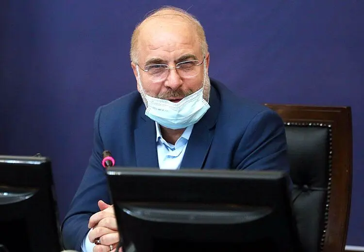 تست کرونای قالیباف منفی شد