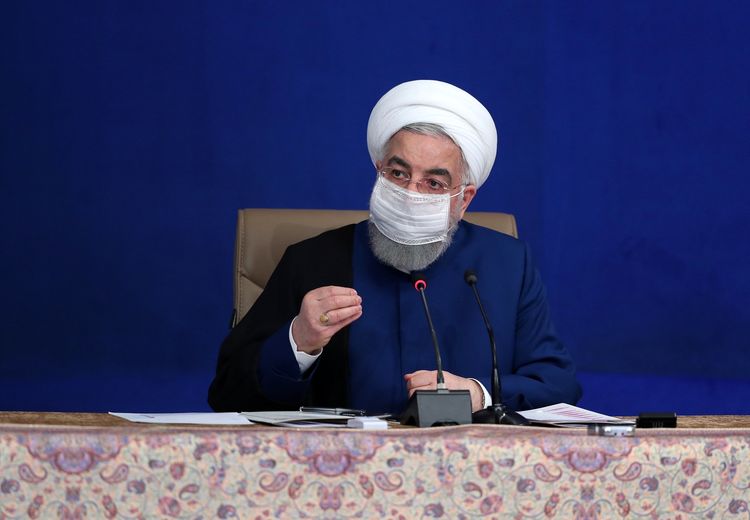 روحانی: وظیفه مسئولین برای اجرای پروتکل‌های بهداشتی بیشتر از مردم است