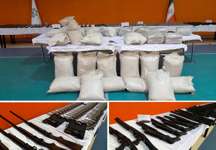 بازداشت اعضای باند بین‌المللی قاچاق سلاح، مهمات و موادمخدر