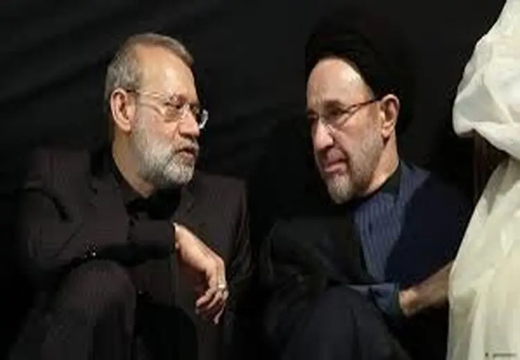 رایزنی سیدمحمد خاتمی و لاریجانی صحت دارد؟