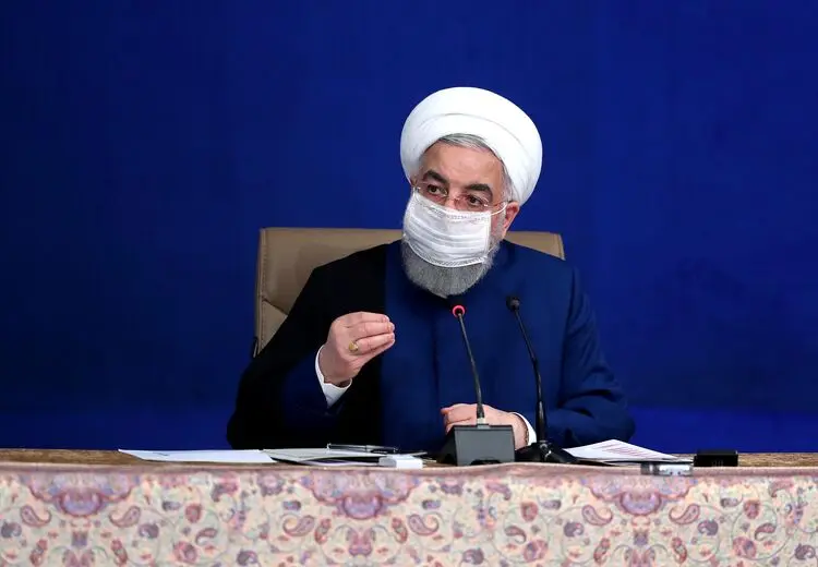 روحانی: لحظه به لحظه به دنبال بی‌اثر کردن تحریم‌ها هستیم/ تاکید بر ضرورت پرهیز از تجمعات بویژه در ایام شهادت حضرت زهرا (س)
