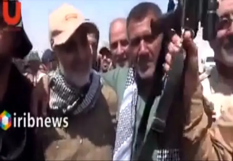 فیلمی از سردار سلیمانی در جنگ با داعش