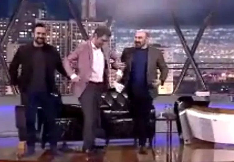 رقص نقی و ارسطو با شهاب حسینی در همرفیق + فیلم
