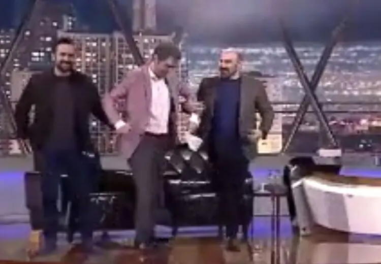 رقص نقی و ارسطو با شهاب حسینی در همرفیق + فیلم