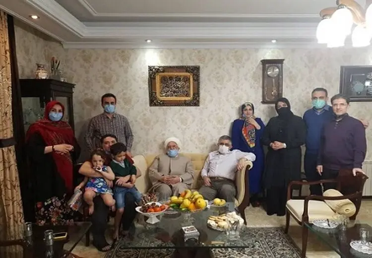 میزبانی یک روزنامه نگار در خانه‌اش از مهدی کروبی + عکس