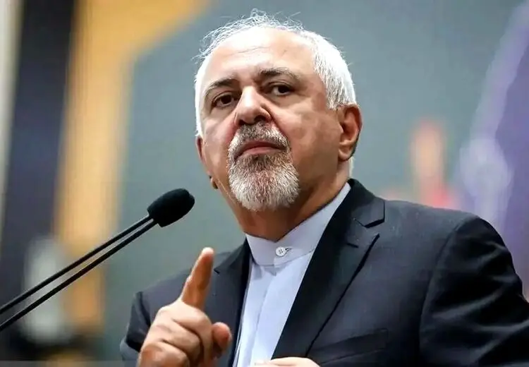 واکنش ظریف به تهدید ترامپ برای محاصره دریایی ایران + عکس