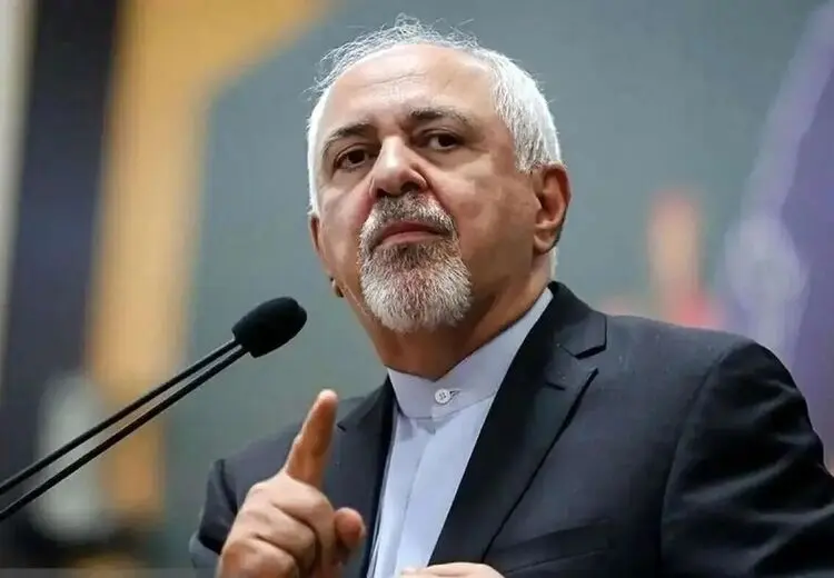 واکنش ظریف به تهدید ترامپ برای محاصره دریایی ایران + عکس