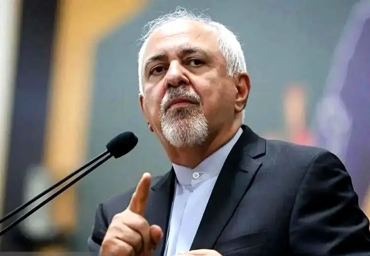واکنش ظریف به تهدید ترامپ برای محاصره دریایی ایران + عکس