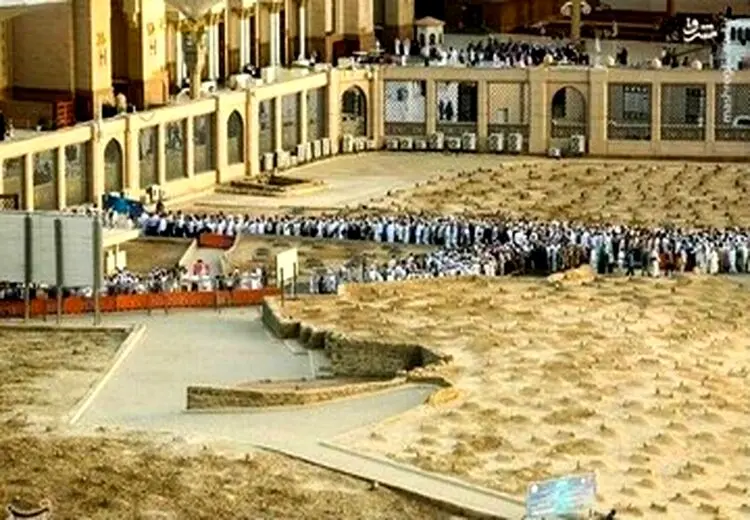 قبرستان بقیع قبل و بعد از تخریب