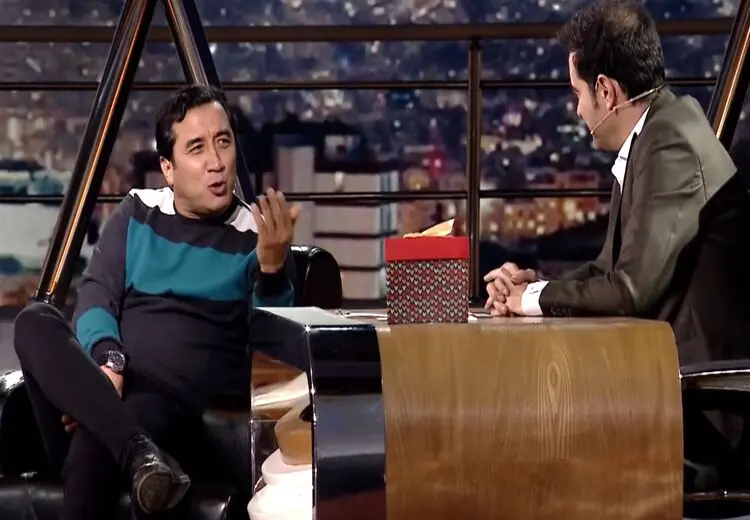 شوخی خداداد عزیزی با میناوند پیش از فوت مهرداد