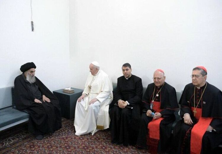 نخست وزیر عراق: پاپ و آیت الله سیستانی مسیر امید به آینده را برای ما ترسیم کردند