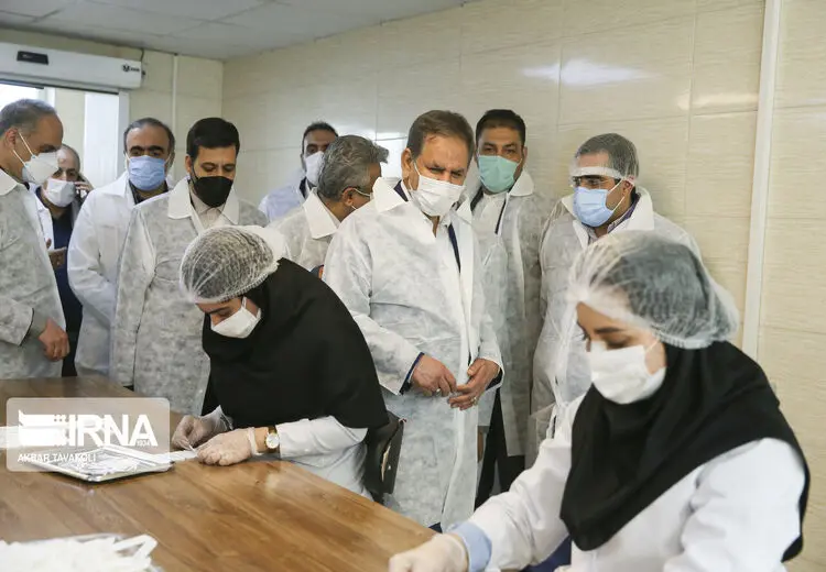 بازدید معاون اول از یک واحد صنعتی