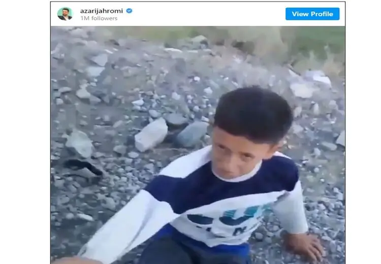 دفاع وزیر پرسپولیسی از پسربچه استقلالی