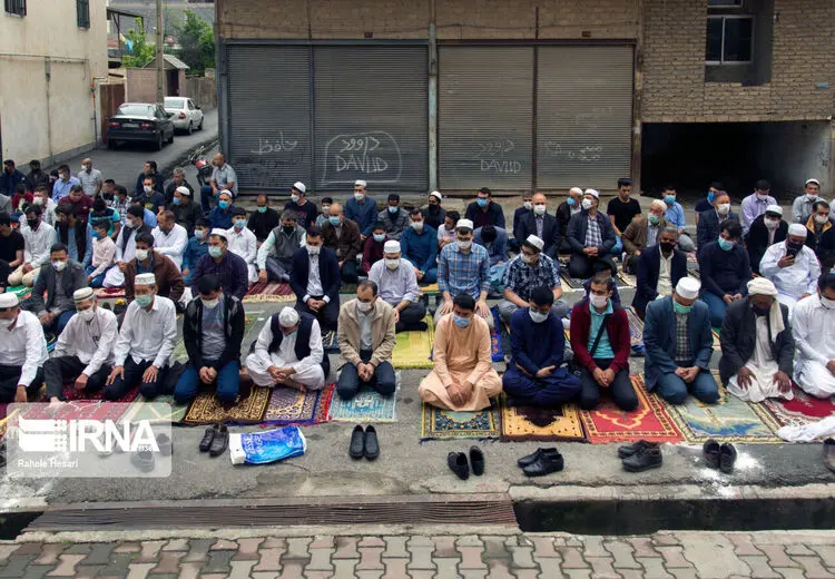 نماز عید فطر اهل سنت گلستان