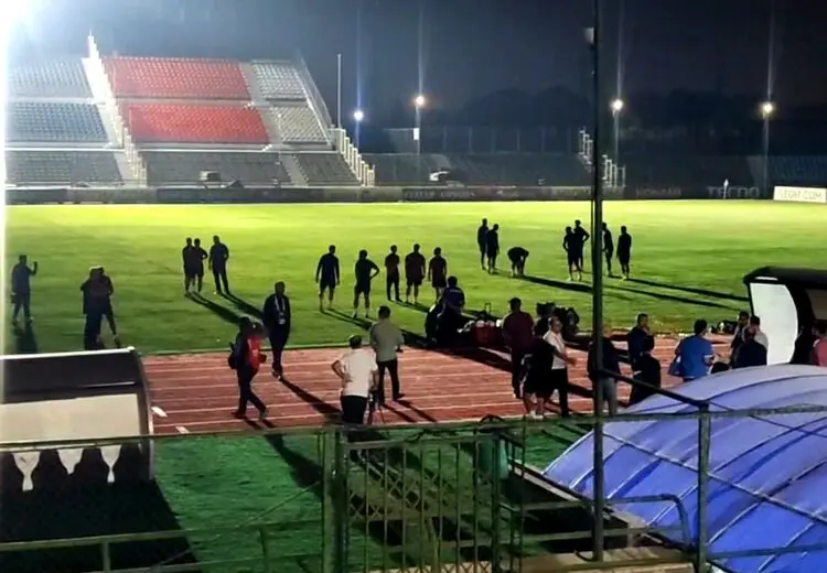 خاموشی پروژکتورها در تمرین الغرافه !