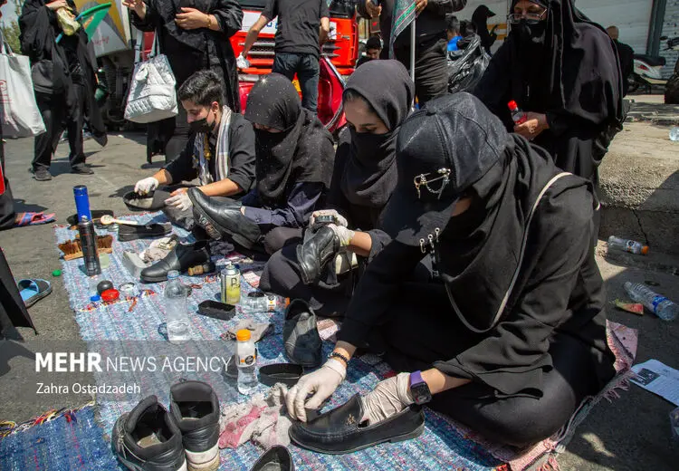 جاماندگان اربعین در تهران