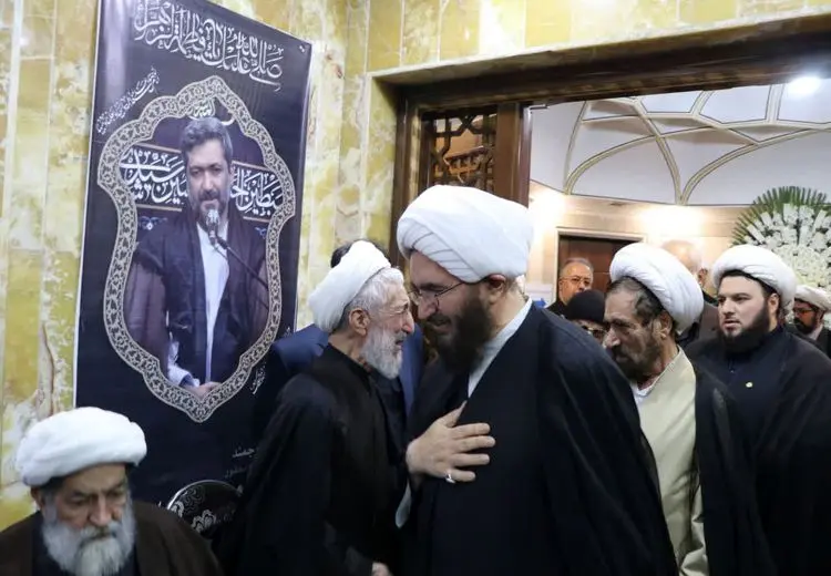 چه کسانی به مراسم ختم پسر کاظم صدیقی رفتند؟