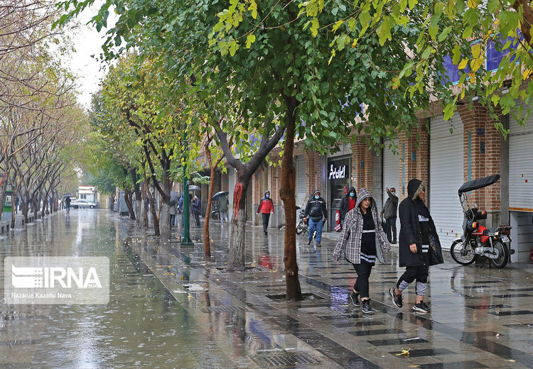 بارش باران در تهران و ۱۶ استان دیگر