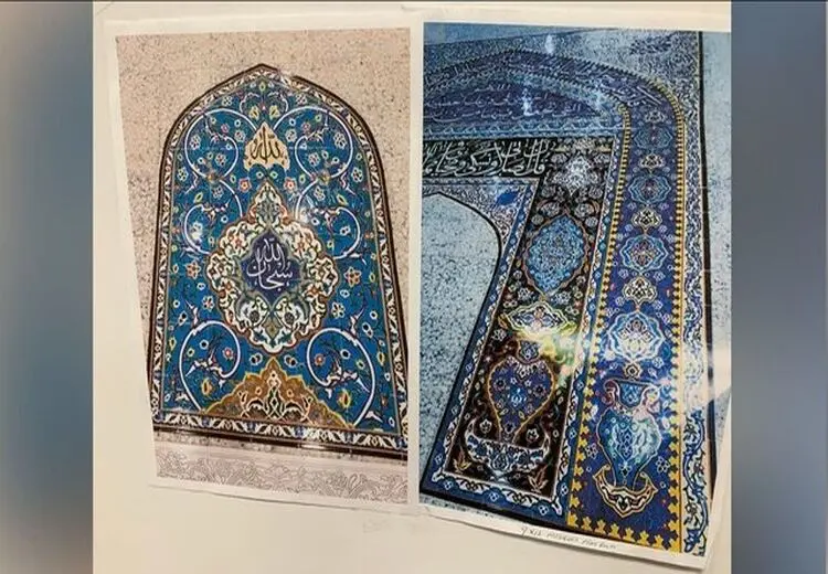 رفع توقیف کاشی‌های اهدایی ایران برای ساخت مسجدی در آمریکا