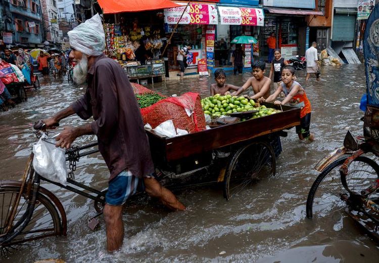 باران سیل‌آسا در بنگلادش