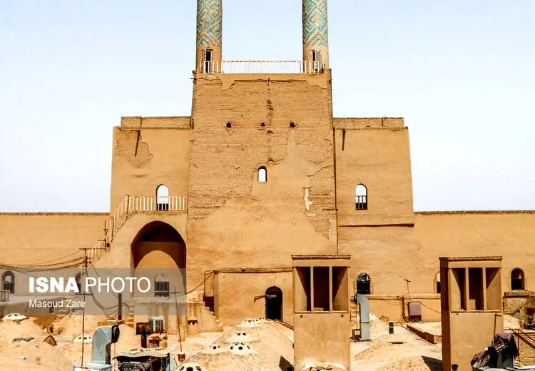 «امیرچقماق» پس از سیل یزد