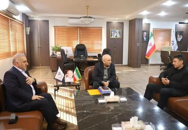 دیدار امیر قلعه‌نویی با استاندار مازندران