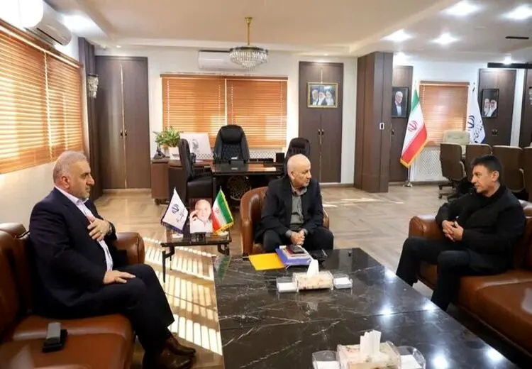 دیدار امیر قلعه‌نویی با استاندار مازندران