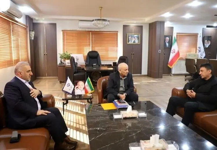 دیدار امیر قلعه‌نویی با استاندار مازندران