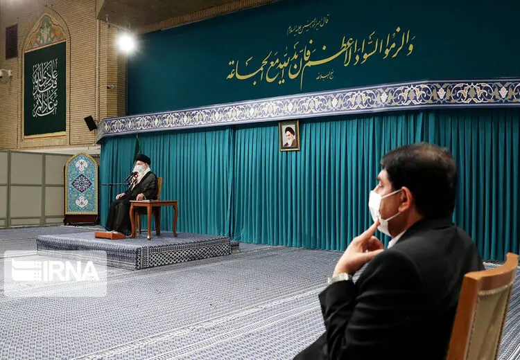 دیدار هیات دولت رئیسی با رهبر انقلاب