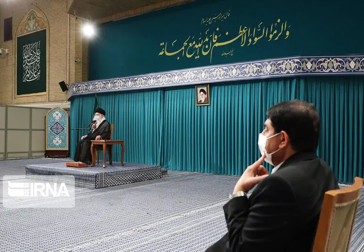دیدار هیات دولت رئیسی با رهبر انقلاب