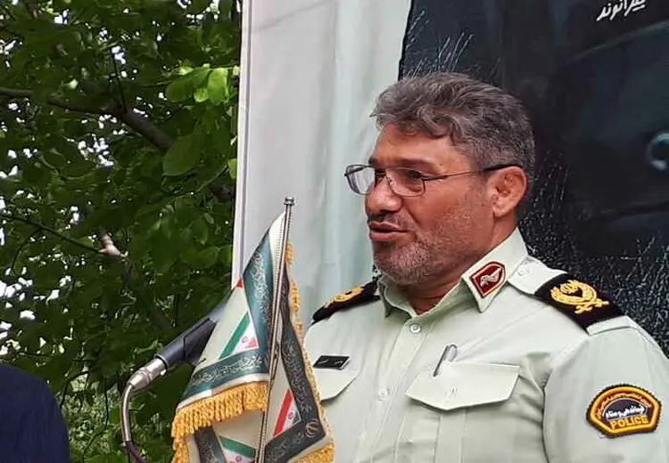 تقدیر از مامور حافظ آرای مردم در پلدختر 