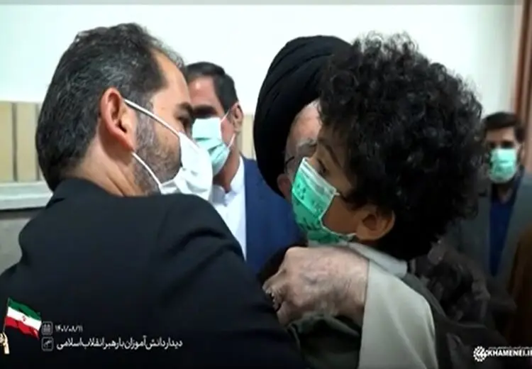 دیدار آرتین با رهبر انقلاب