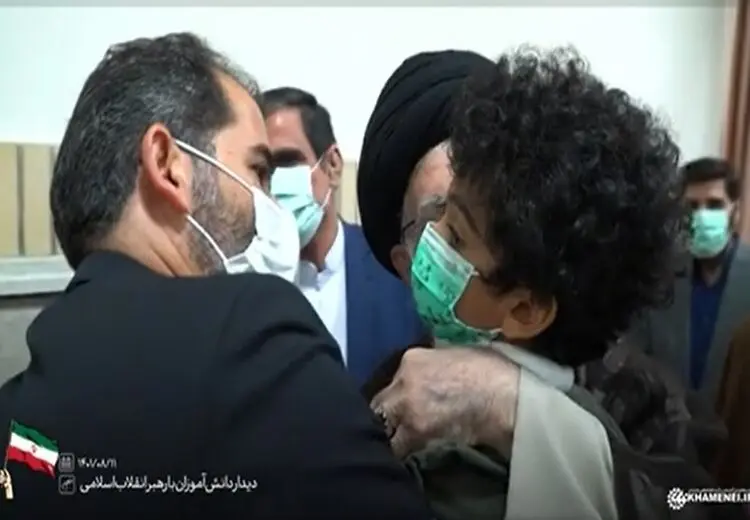 دیدار آرتین با رهبر انقلاب
