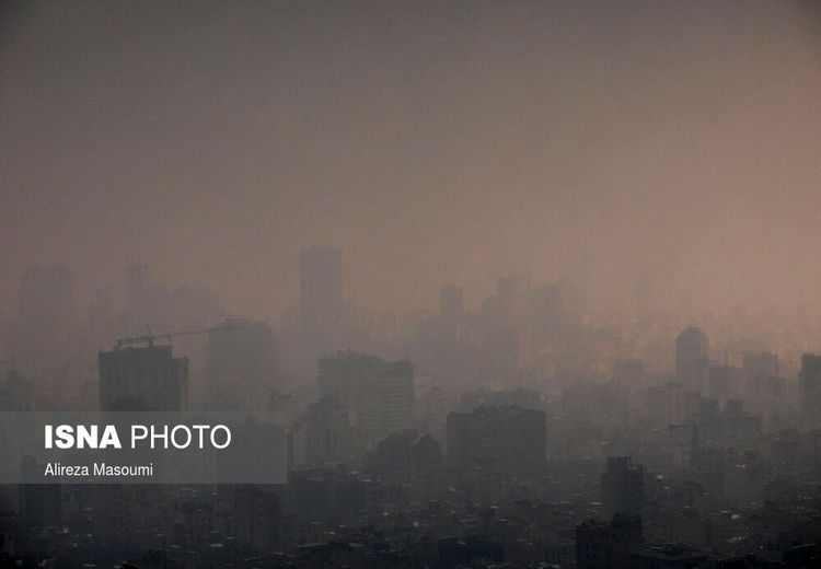تهرانی‌ها در اتاق گاز/ رکوردهای خطرناک آلودگی در پایتخت +‌ جدول