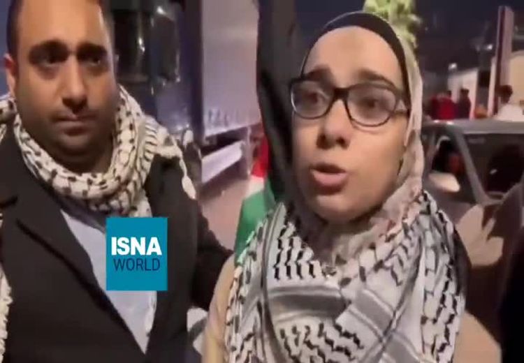 دختر آزادشده فلسطینی: به حماس و فرماندهانش افتخار میکنم