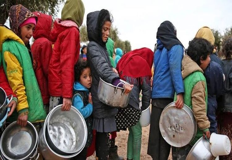 هشدار جهانی درباره تهدید جان میلیون‌ها سوری بخاطر گرسنگی