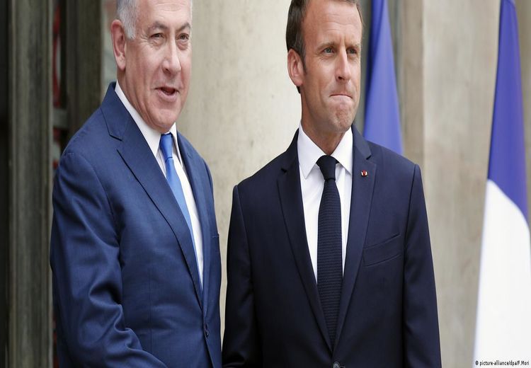 در دیدار رییس جمهور فرانسه با نتانیاهو چه گفته شد؟