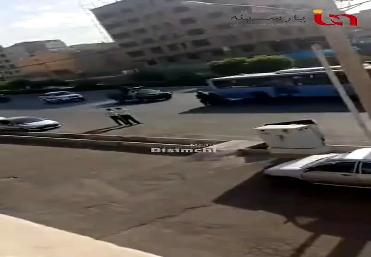 لحظه انتقال زندانیان زندان رجایی شهر با اسکورت