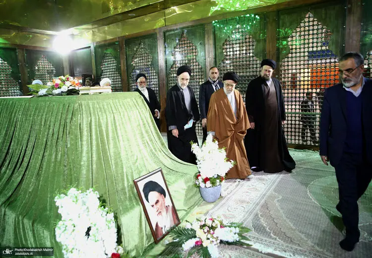 حضور سید محمد خاتمی در مرقد امام خمینی (ره)