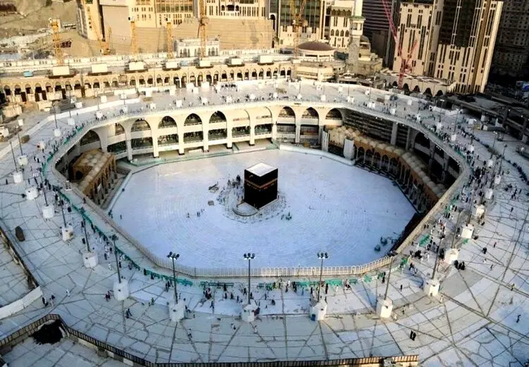 موتورسواری زنان در مسجد الحرام + فیلم