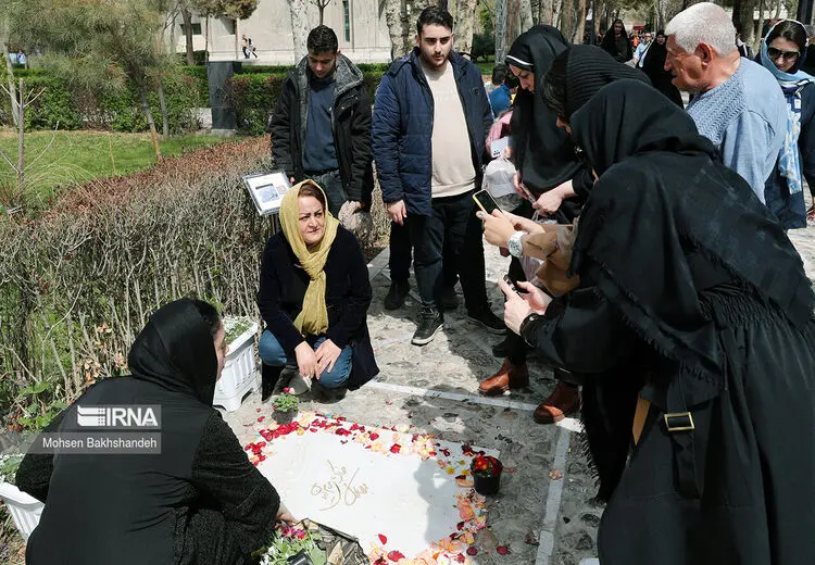 سر مزار شجریان