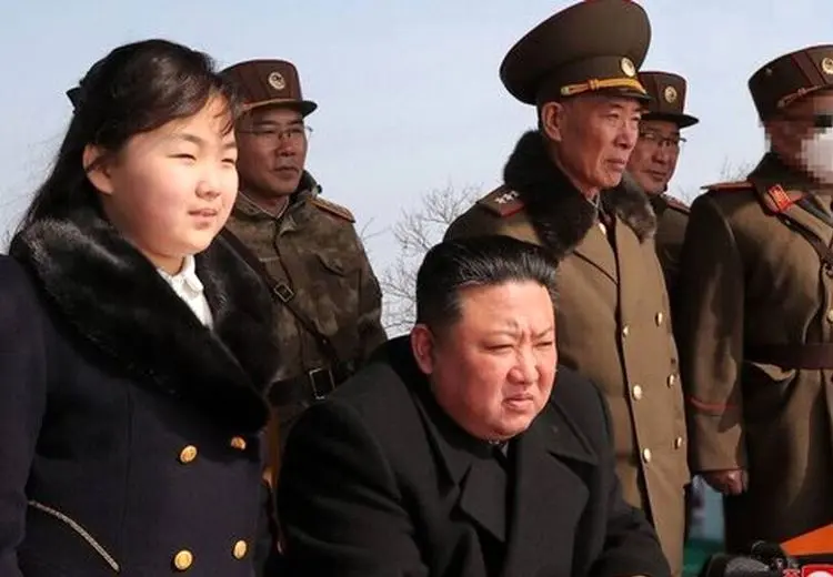 دختر رهبر کره شمالی، مردم را عصبانی کرد + تصاویر