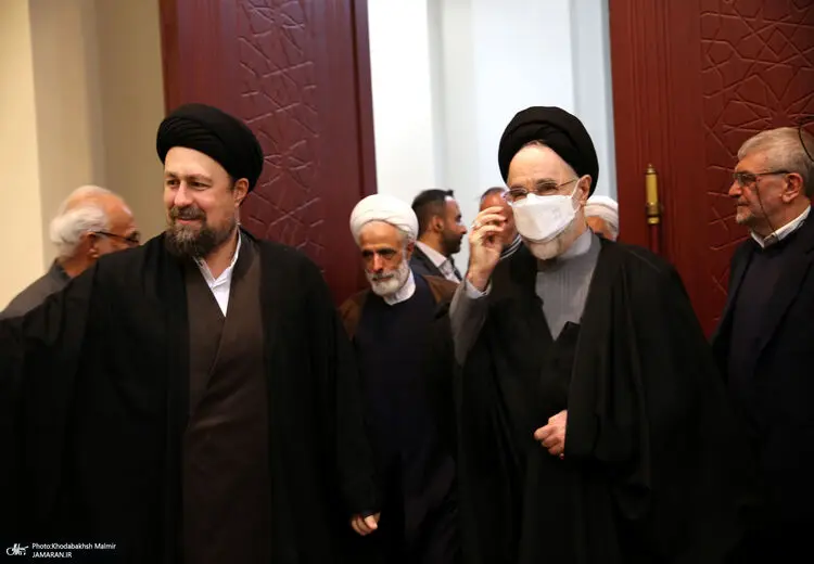 پیام تسلیت خاتمی و سید حسن به میرحسین موسوی