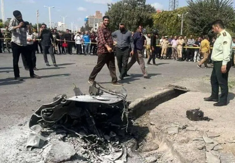 تایید سقوط یک پهپاد در گرگان و مجروح شدن دو شهروند + عکس